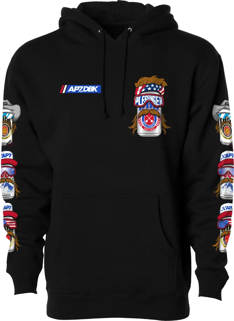 Mullet Madness Hoodie Black Sm - DBK