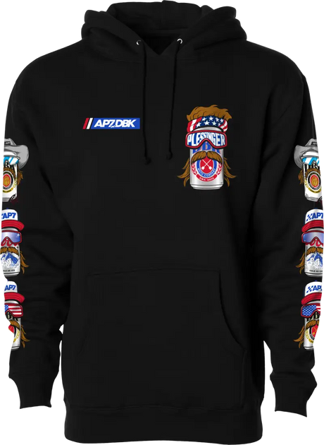 Mullet Madness Hoodie Black Sm - DBK