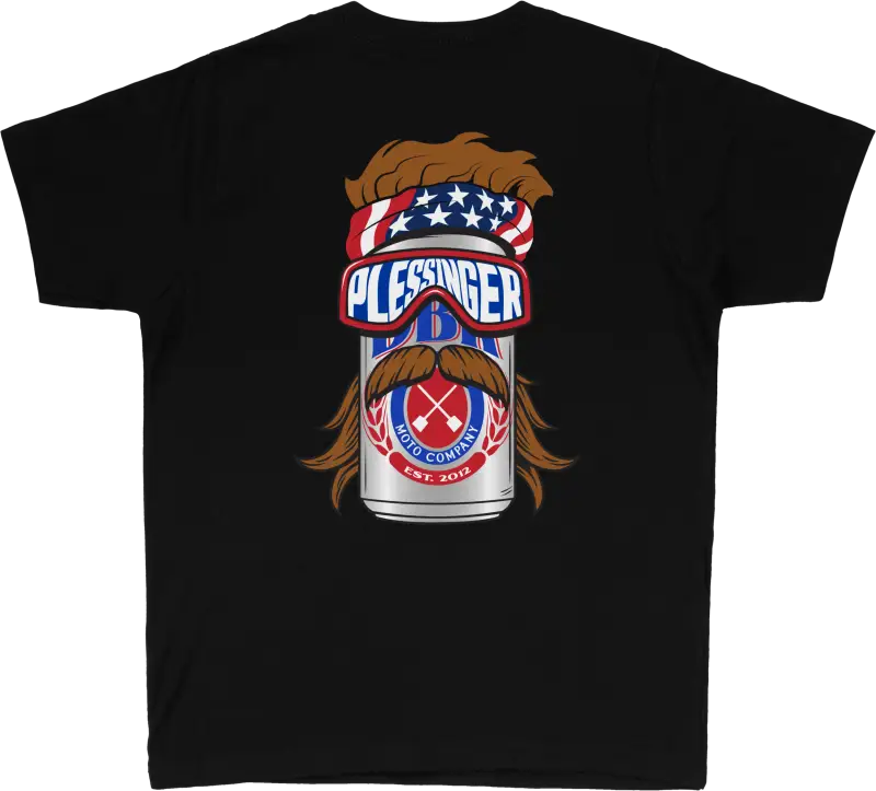 Mullet Madness Youth Tee Black Ym - DBK