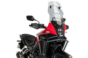Multi Adjustable Visor 2.0 Clip On Smoke 300x130mm