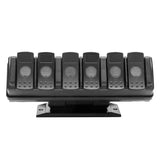Multi Purpose Light Controller with 6 Channels, 12-24 Volts, Waterproof Connectors.