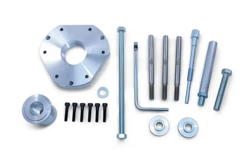 Silver metal hardware set for Multi Tool Clutch Service Kit and tool clutch service tasks