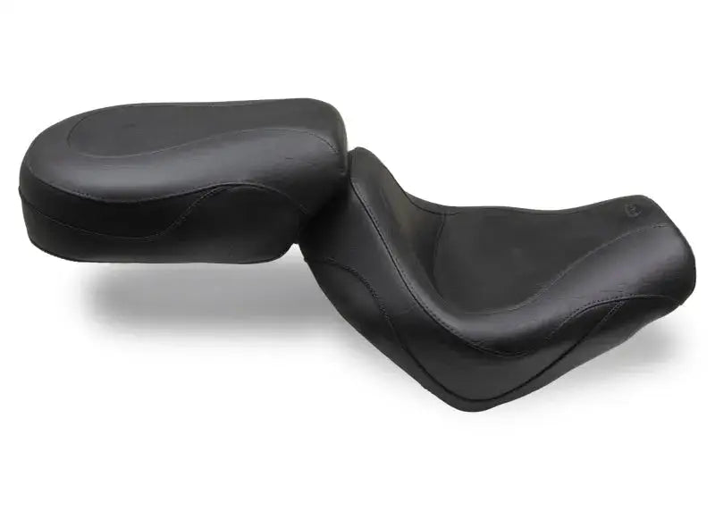 Mustang 04-09 Honda VTX1300C Sport Touring 2PC Seat - Black - Seats