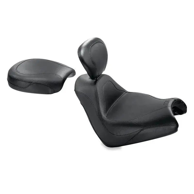 Mustang 05-08 Honda VTX1800F Sport Touring Passenger Seat - Black - Seats