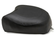 Black Harley Dyna wide passenger seat for Mustang 06-17 Harley Dyna models