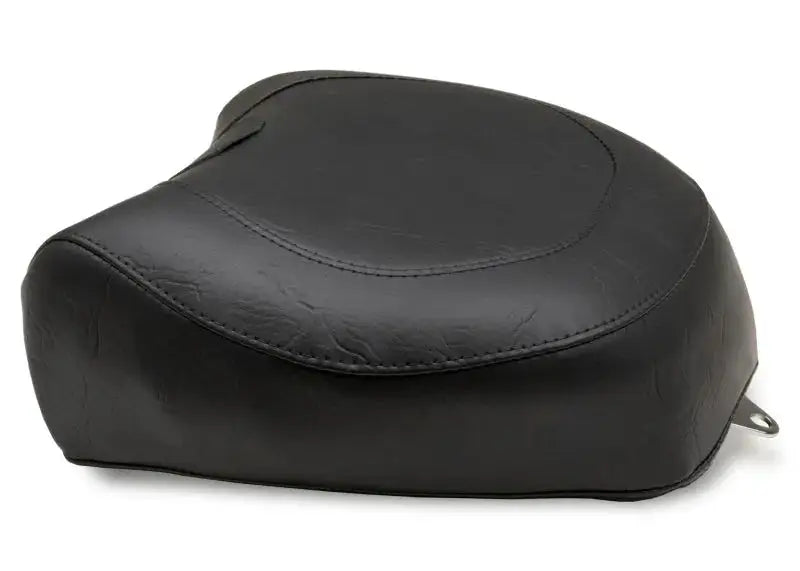 Black Harley Dyna wide passenger seat for Mustang 06-17 Harley Dyna models