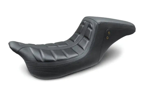 Mustang 08-21 Harley Electra Glide,Rd Glide,Rd King, Str Glide Squareback 1PC Seat - Black - 75239