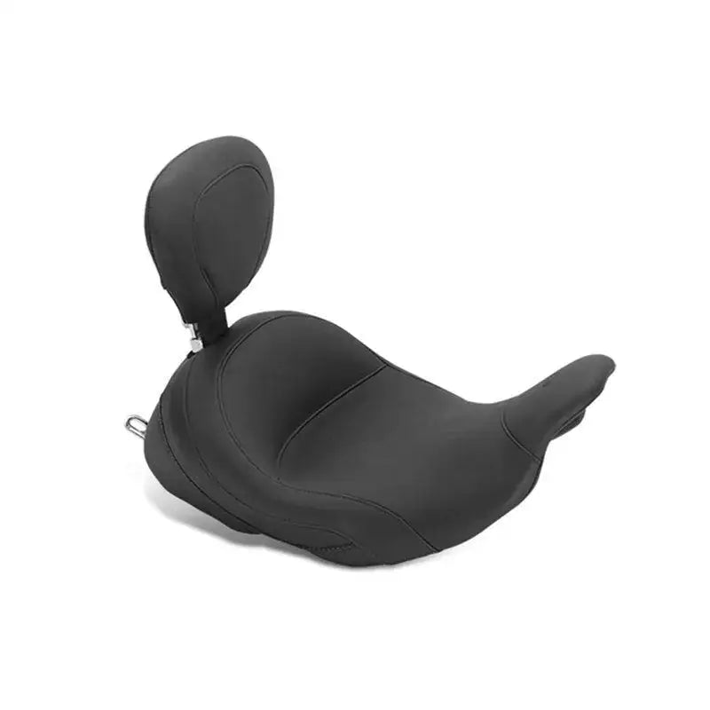 Mustang 08-21 Harley Electra Glide Std,Rd Glide,Rd King,Str Lowdow Touring Solo Seat - Black - Seats