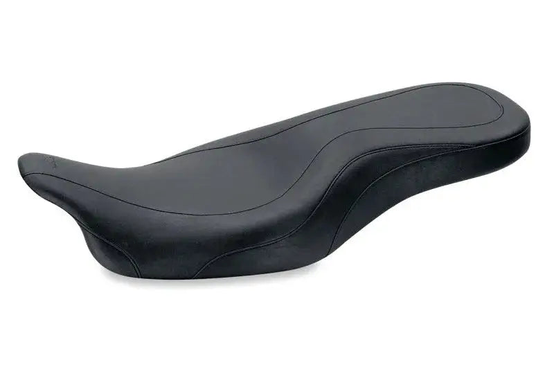 Black motorcycle seat for Harley Electra Glide and DayTripper 1PC Seat models