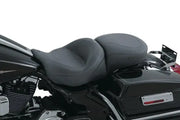 Mustang 08-21 Harley Electra Glide Std, Rd Glide, Rd King, Street Glide Touring 1PC Seat - Black for RV, Automotive, Powersports, off-road, marine, exterior, truck accessories, interior, truck bed, rv parts, AVADA - Best Sellers, Seats, One-Piece Motorcycle Seats