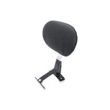 Black motorcycle backrest for Mustang 08-21 Harley FL Touring driver backrest kit