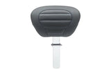 Mustang 08-21 HD Electra Glide,Rd Glide,Rd King,Str Glide Driver Backrest - Black w/ Blue Stitching - Mustang Motorcycle