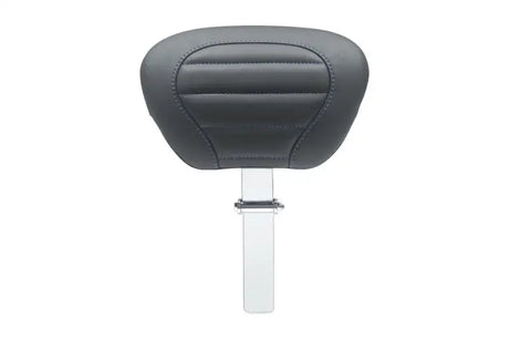 Mustang 08-21 HD Electra Glide,Rd Glide,Rd King,Str Glide Driver Backrest - Black w/ Blue Stitching - Mustang Motorcycle