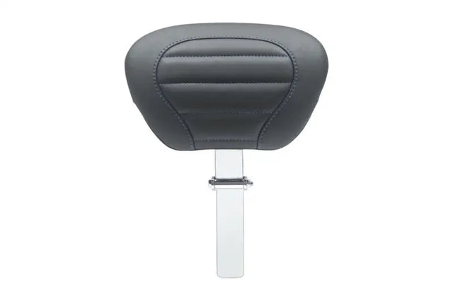 Mustang 08-21 HD Electra Glide,Rd Glide,Rd King,Str Glide Driver Backrest - Black w/ Blue Stitching - Mustang Motorcycle