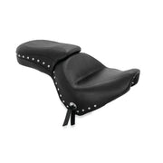 Black studded 1pc seat for Honda VT1300C Sabre Stateline Interstate motorcycles