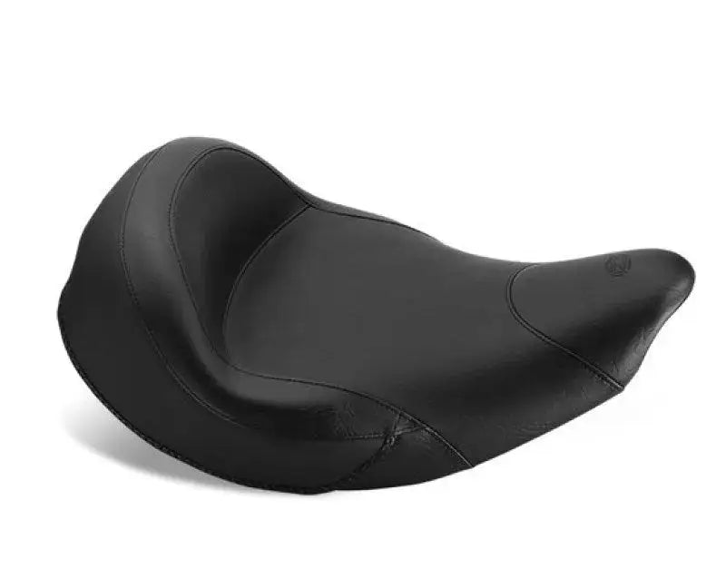 Black touring solo seat for Mustang 14-21 Indian Chieftain and Vintage models
