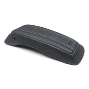 Mustang 14-23 HD FL Touring Saddlebag Lid Covers (Pair) Deluxe - Black w/ Grey Stitching - Mustang Motorcycle