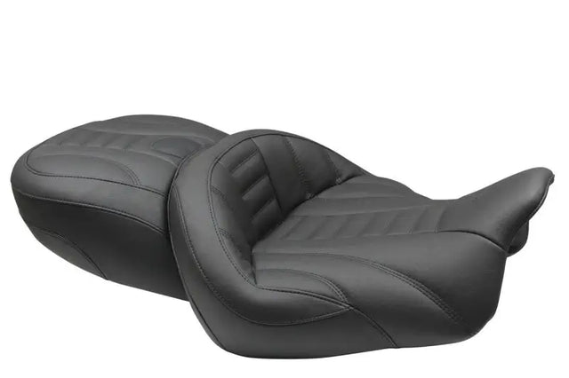 Mustang 15-21 Harley Freewheeler Super Touring Deluxe 1PC Seat - Black - 79598
