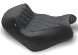 Mustang 15-23 Kawasaki Vulcan S Solo Seat Diamond Stitch - Black - 76430