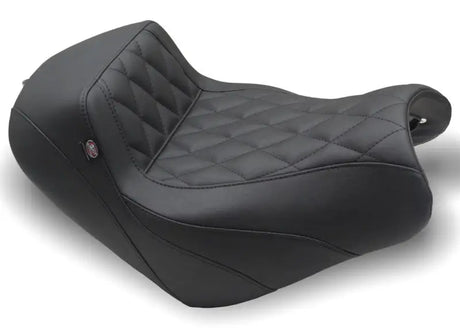 Mustang 15-23 Kawasaki Vulcan S Solo Seat Diamond Stitch - Black - 76430