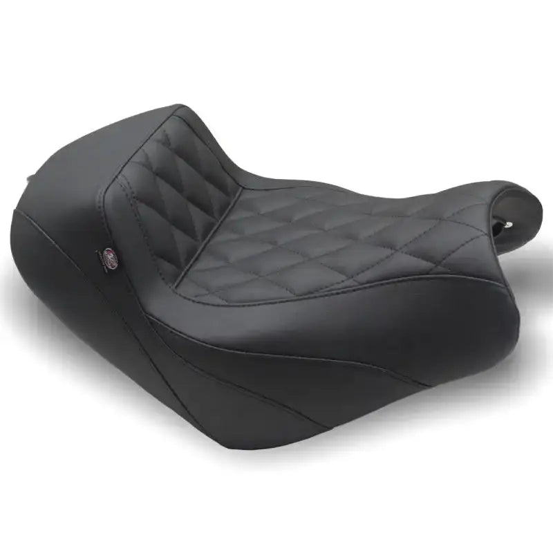 Mustang 15-23 Kawasaki Vulcan S Solo Seat Diamond Stitch - Black - 76430