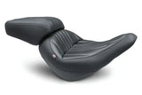 Mustang 18-21 Harley Low Rider & Sport Glide Standard Touring Passenger Seat Dagger - Black - 75722