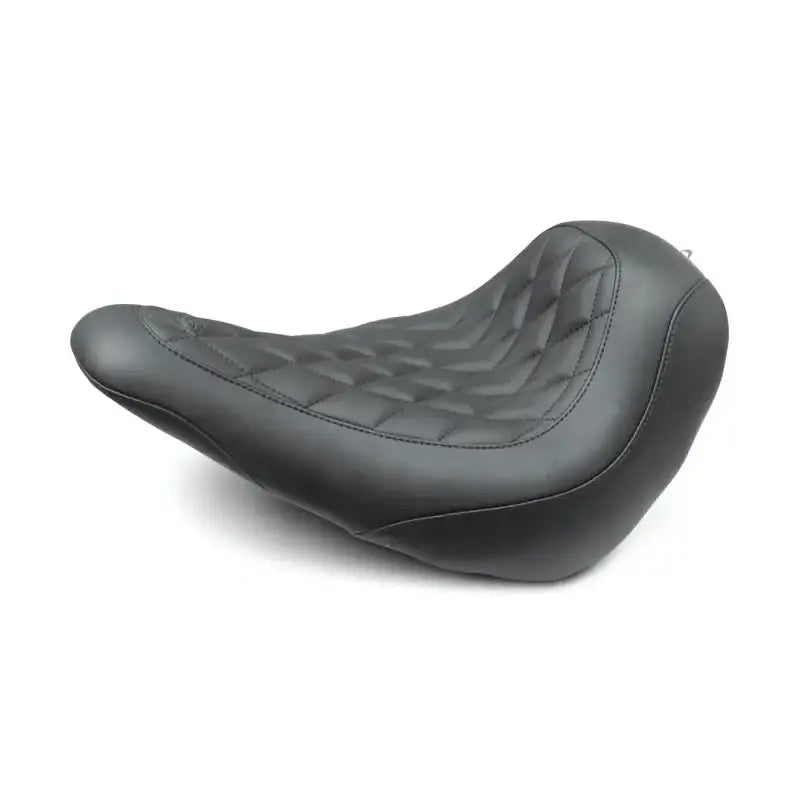 Mustang 18-21 Harley Low Rider, Sport Glide Wide Tripper Solo Seat Diamond Stitch - Black - 83044