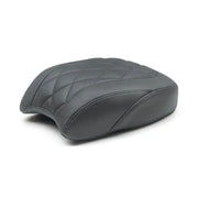 Quilted black passenger seat for Harley Softail Slim Wide Tripper Softail Slim models