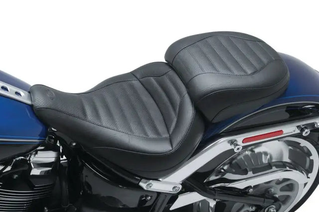 Mustang 18-23 Harley Fat Boy Standard Touring Passenger Seat - Black - 75833