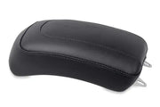 Black leather Mustang touring passenger seat for Harley FX/FL Standard Touring bikes