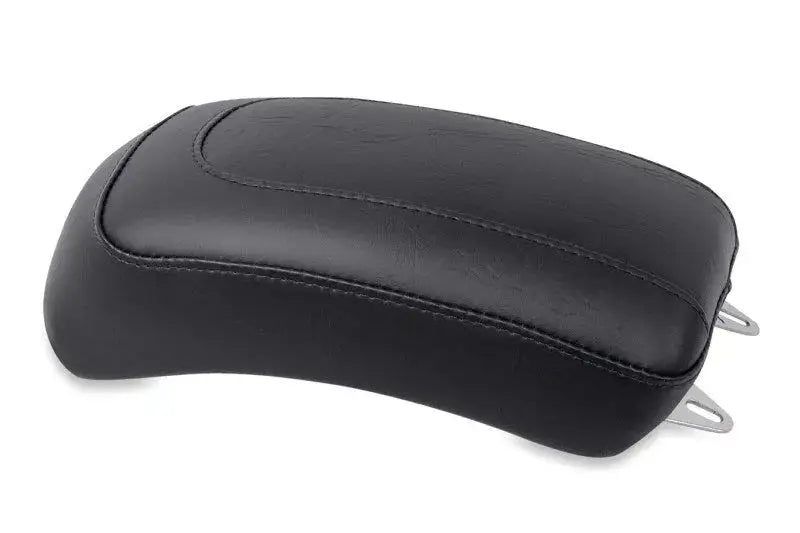 Black leather Mustang touring passenger seat for Harley FX/FL Standard Touring bikes