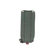 Gray padded shoulder strap on Harley Early FLH Mustang 80-07 Touring Tank Bib