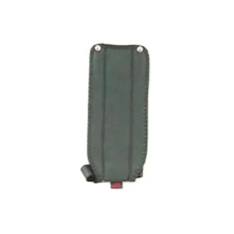 Gray padded shoulder strap on Harley Early FLH Mustang 80-07 Touring Tank Bib