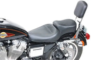 Mustang 82-03 Harley Sportster Standard Touring 1PC Seat - Black - Seats