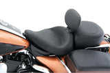 Mustang 83-21 Harley Electra Glide,Rd King Police Standard Touring Passenger Seat Textured - Black - 79436
