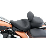 Mustang 83-21 Harley Electra Glide,Rd King Police Standard Touring Passenger Seat Textured - Black - 79436
