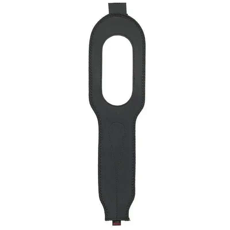 Black wrist support with oval opening for Harley Dyna Dyna tank bib accessory