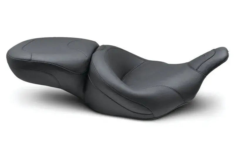 Gray motorcycle seat for Harley Electra Glide and Road Glide wide touring 1pc