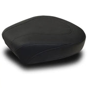 Black wide tripper passenger seat for Mustang 97-07 Harley Road King and Str Glide