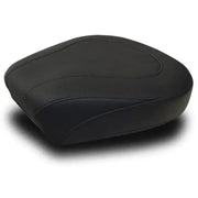Black wide tripper passenger seat for Mustang 97-07 Harley Road King and Str Glide