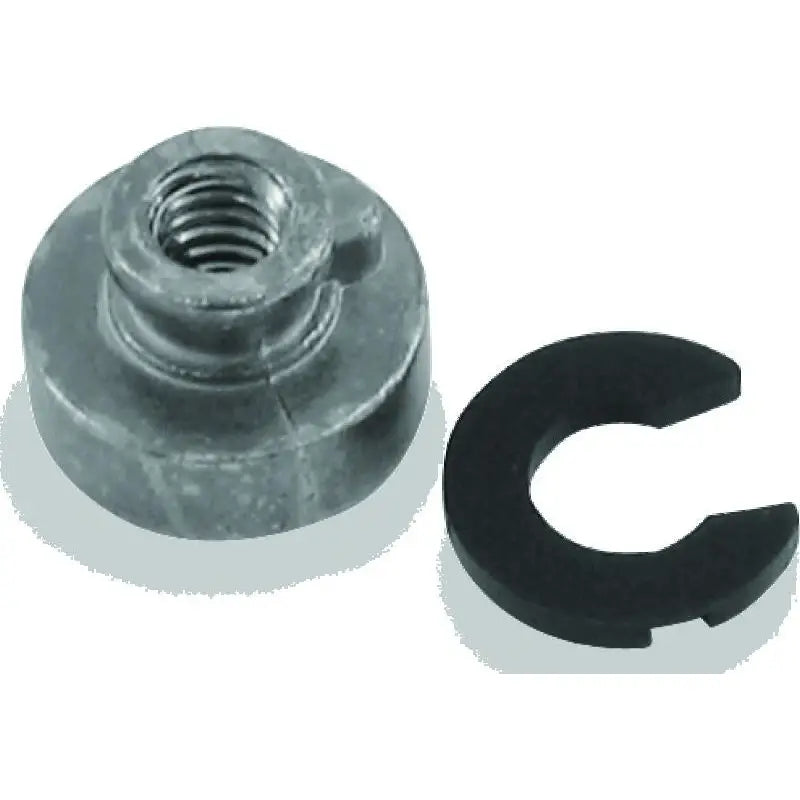 Mustang Motorcycle 78084 Mustang Harley Fender Nut Kit - Chrome
