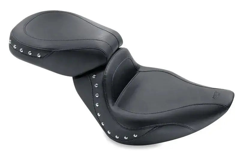 Black studded Mustang Sport Touring passenger pad for comfy sport touring rides