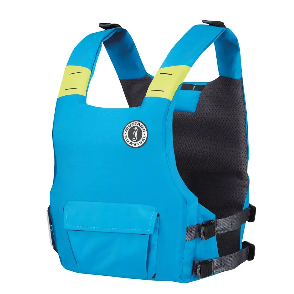 Mustang Surv Front Storage Pocket PFD - Personal Floatation Device MD7183-268-0 - Blue Lifevest Khimera Dual Flotation