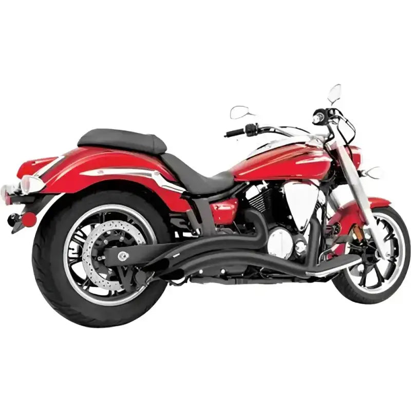 MV00037 Exhaust Radius Black Jackpot/Hammer