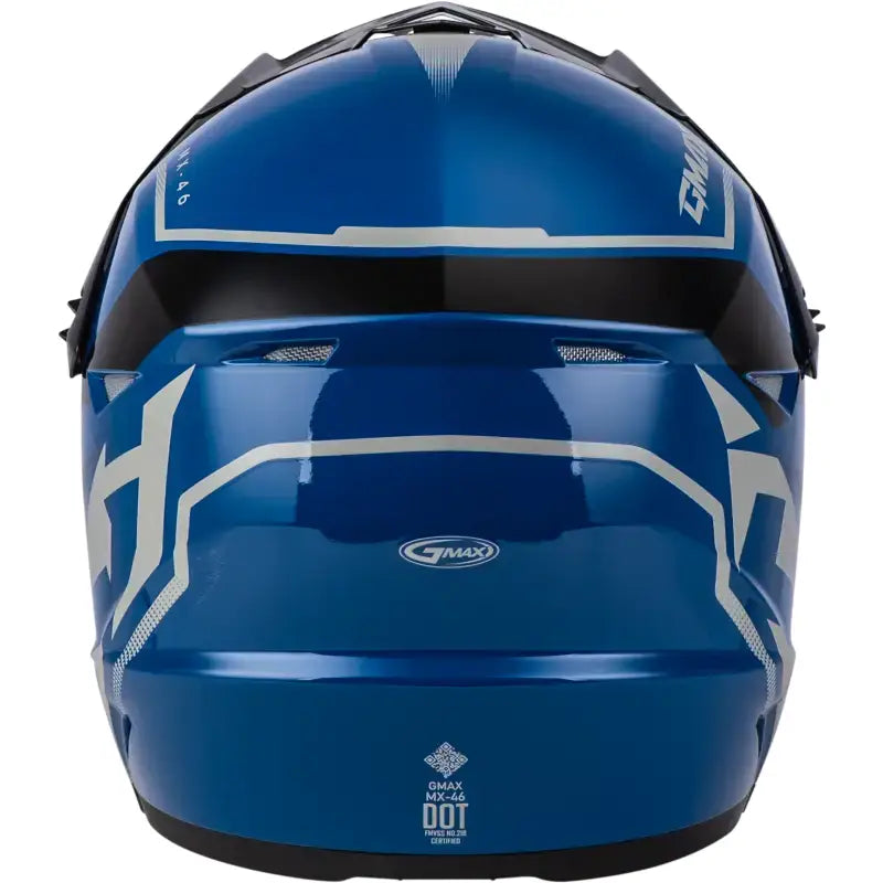 Mx 46 Compound Helmet Blue/Black/Grey 2x 