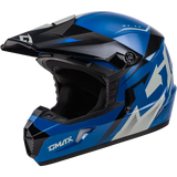 Mx 46 Compound Helmet Blue/Black/Grey Ys 