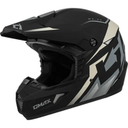 GMAX Mx 46 Compound Helmet Matte Black/Grey/White Lg
