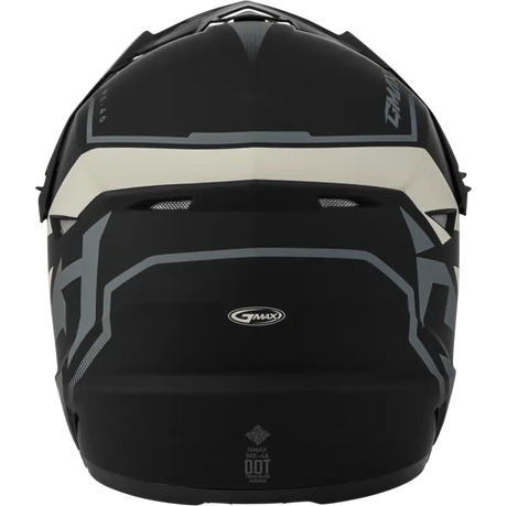 Mx 46 Compound Helmet Matte Black/Grey/White Md 