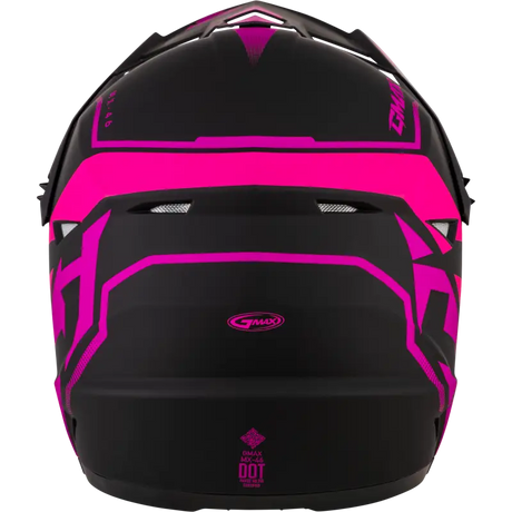 Mx 46 Compound Helmet Matte Black/Pink Md 
