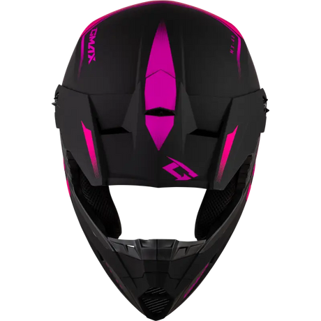 Mx 46 Compound Helmet Matte Black/Pink Sm 